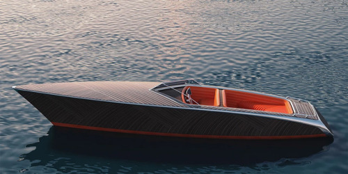 Gorgeous wooden boat combines green technology with 1940s-inspired styling‘Un bateau él