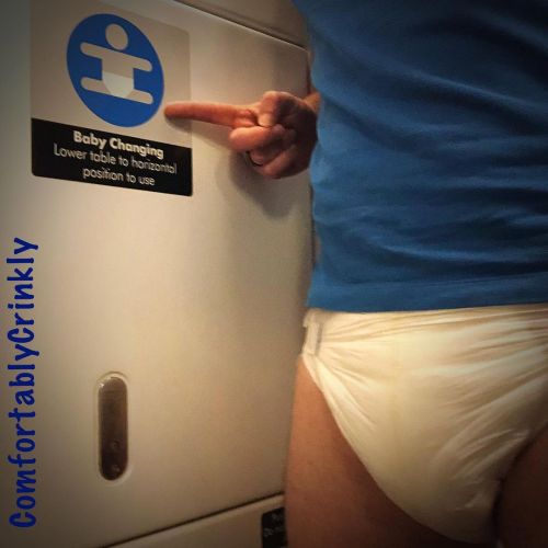 Baby Changing? Jeeez! You don’t have to tell everyone!  . . #abdl #abdluk #abdlrelationship #a