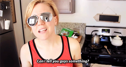 ourdrunkitchen:  Things always get a little weird on My Hungover Kitchens 