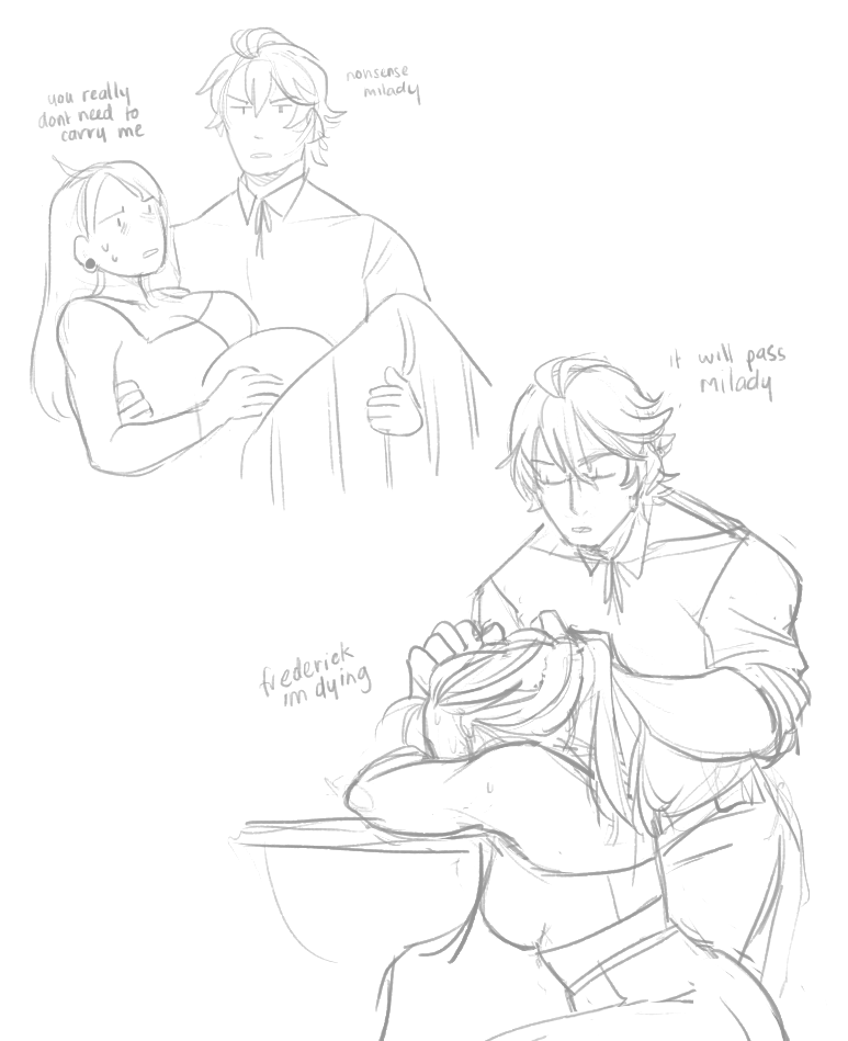 also frederick being unhinged during chrobin baby time bc it's a very funny and sweet idea to me