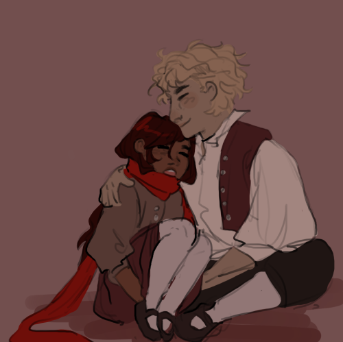 Baby Ireena And Ismark Because I Separated Them In My Campaign And I Feel Bad
