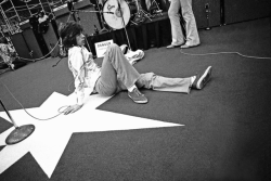 sadbarrett: Mick Jagger during rehearsals