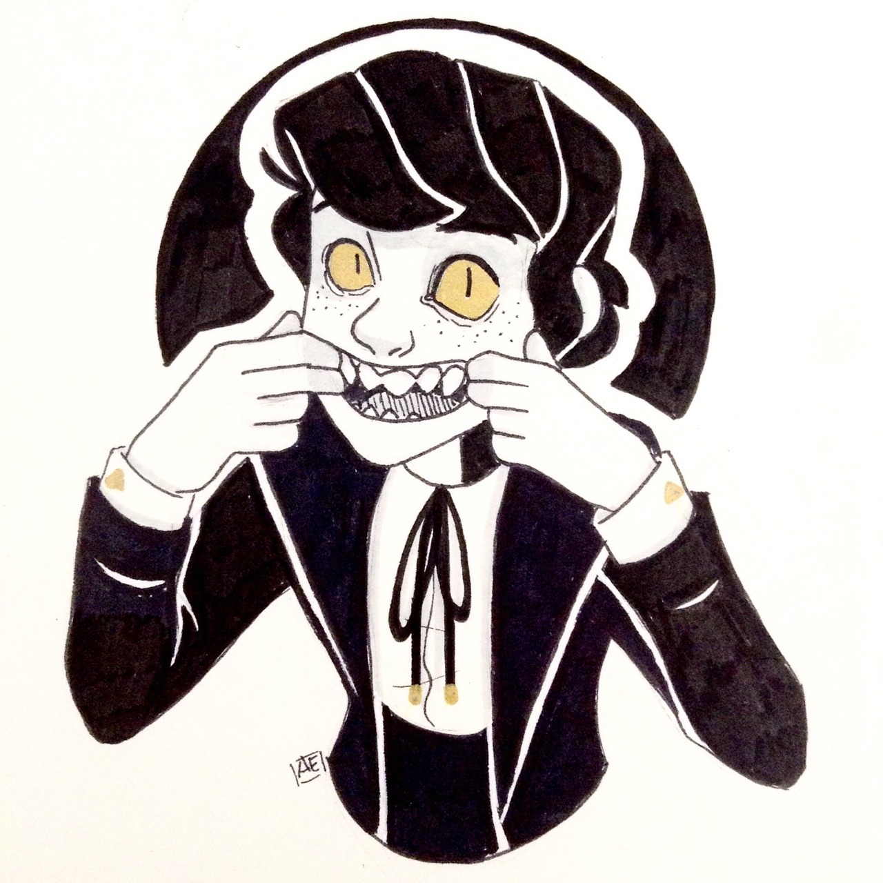 yuckoart:  S M I L E !