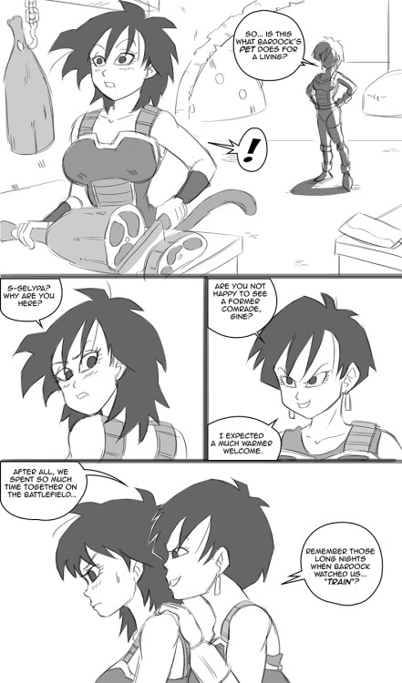  ryezguy asked funsexydragonball: Can we expect to see some Gine x Selipa art as well?  I don’t know where I’m going with this…