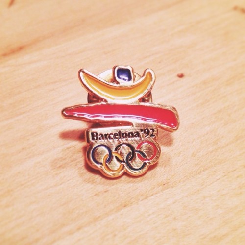 olympics365: lwrmgmt: Maildrop: Vintage Barcelona ‘92 pin #Olympics #1992 #DreamTeam Maybe I&r