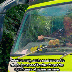 muggs8787:  Lorry racing with James and Jeremy. (S12E01 and S21E07) 