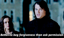 j00niedimples:  Get to know me meme:[1/5] Favorite male characters: Dimitri Belikov (Vampire Academy series) “Roza, you forgot my first lesson: Don’t hesitate.” 