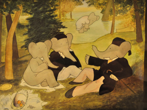 magictransistor:Jean de Brunhoff - Les histoires de Babar.