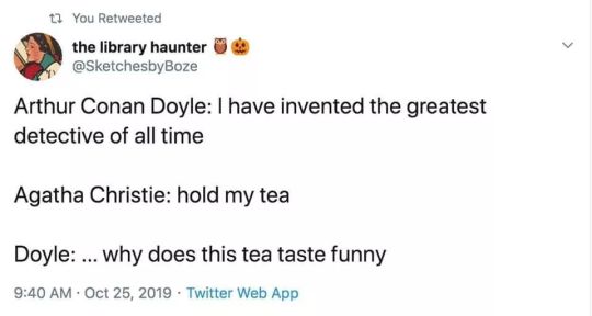 tree-of-blue-squirrel:ladyvyola:bookwormingparty:This is even funnier if you know