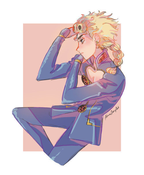 alicia-does-art:a Giorno doodleee