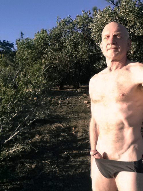 jaybee1959:  #jaybee1959 just hanging out in the woods…