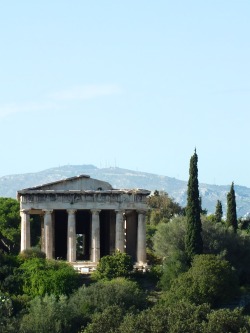 step-out-into:  Temple of Hephaestus, Athens 