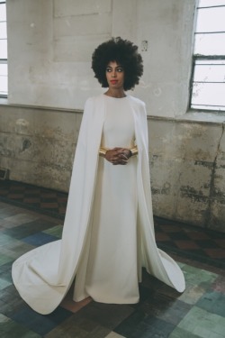 everygirlneedstiffanys:  Solange’s wedding