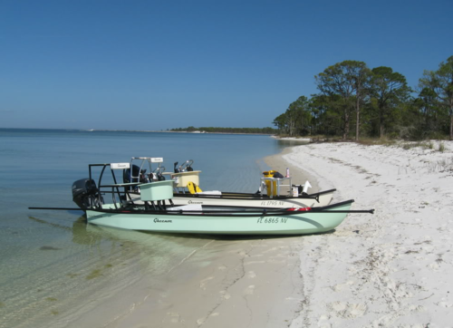 Florida'noe — Low Tide - LT 25  our custom gheenoe specs