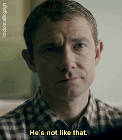 londoncallingsigh:  - He doesn’t feel things that way - I don’t think. 