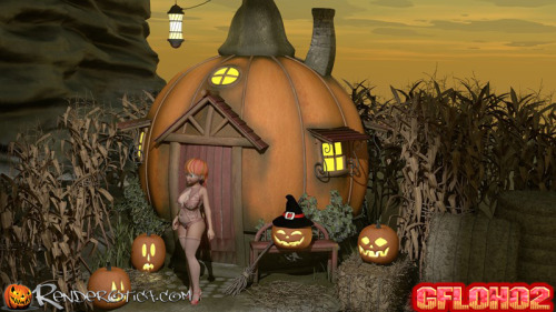 Renderotica SFW Halloween Image SpotlightSee