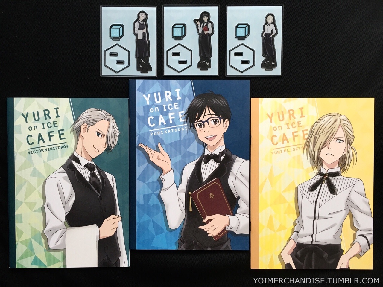 yoimerchandise:  YOI x Avex Pictures Yuri on ICE Cafe (2017) Merchandise Original