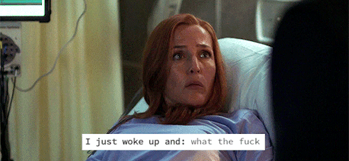agentscullycarter:the x-files + text posts (16/?)
