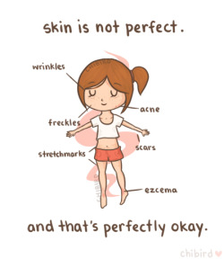 recovery-reprise:  Skin is not perfect..♥