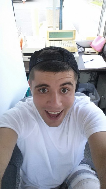 Just look how excited I am to be back at whales tooth lmao. 