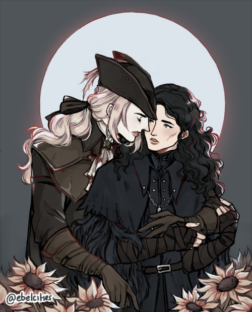 a lady maria/hunter commission i did for a dear friend of mine <33