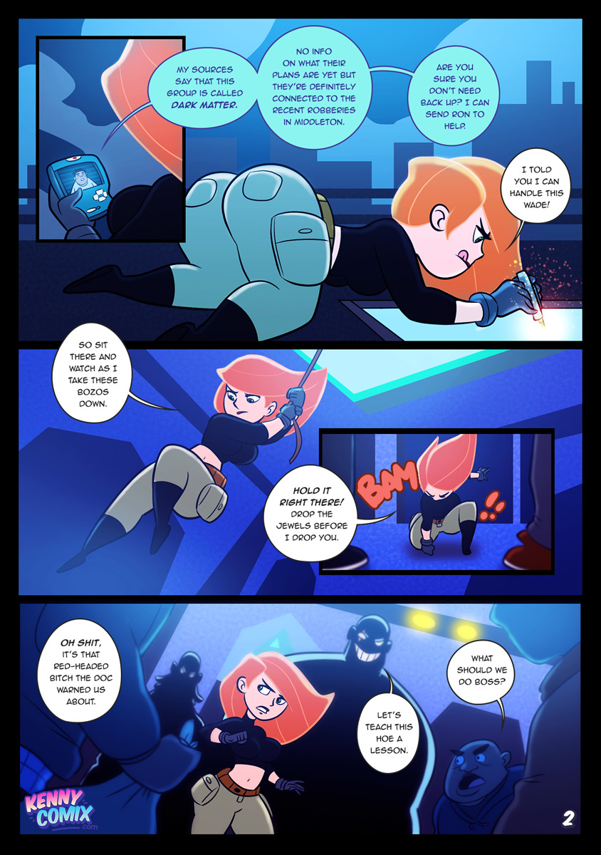 Kim Possible: The Plot Drakkens P.1 - Page 2Art: Risketcher / Story: KennycomixSupport