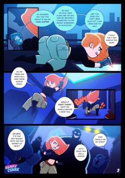 Kim Possible: The Plot Drakkens P.1 - Page 2Art: Risketcher / Story: Kennycomixsupport