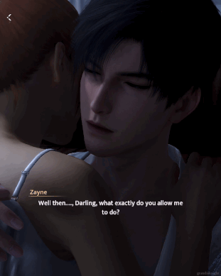 Hair Up Vs. Hair Down In Zayne: Hidden Motive Kindled Memory