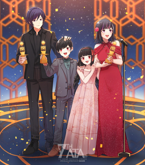 jadyjads:Congratulations Akudama Drive for winning Anime Trending’s Anime of the Year award! A