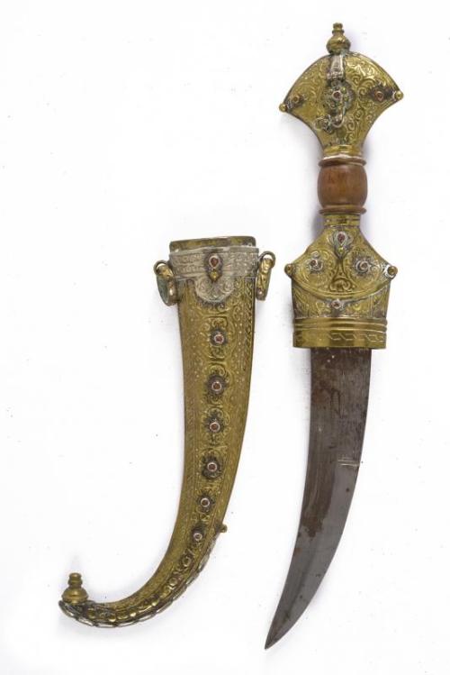 Brass mounted koummiya, Morocco, early 20th century.from Czerny’s International Auction House