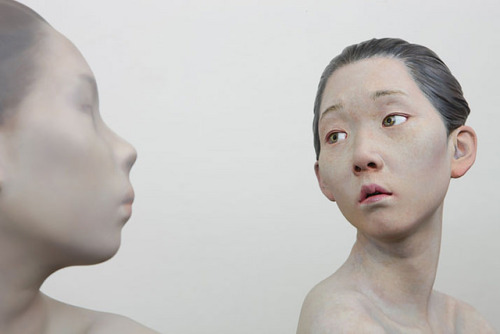 Hyperreal Sculptures by Choi Xooang.(via Recent, Nightmarishly Hyperreal Sculptures by Choi Xooang |