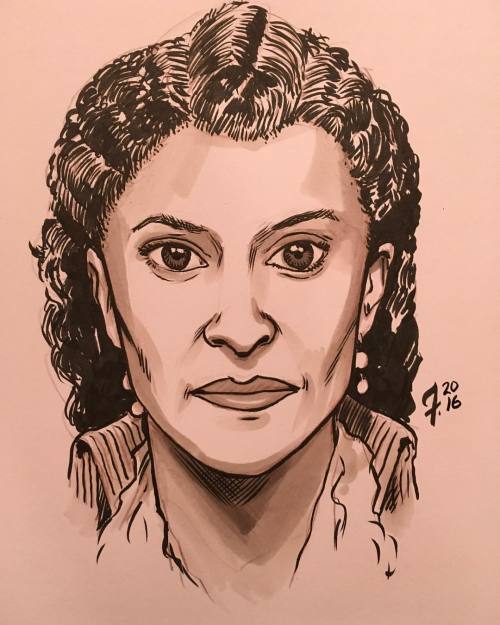Angelica. #inktober Day 21. #inktober2016 #hamilton #hamiltonmusical