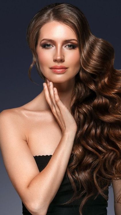 Brunette, woman model, long hair, gorgeous, 720x1280 wallpaper @wallpapersmug : bit.ly/2EBfd6