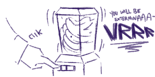 dalekpropaganda: cybermanpropaganda: ileolai: Remember those old Blendtec blender infomercials 