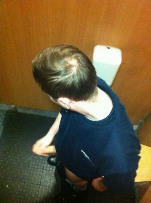 forbiddensights:  Caught wanking 