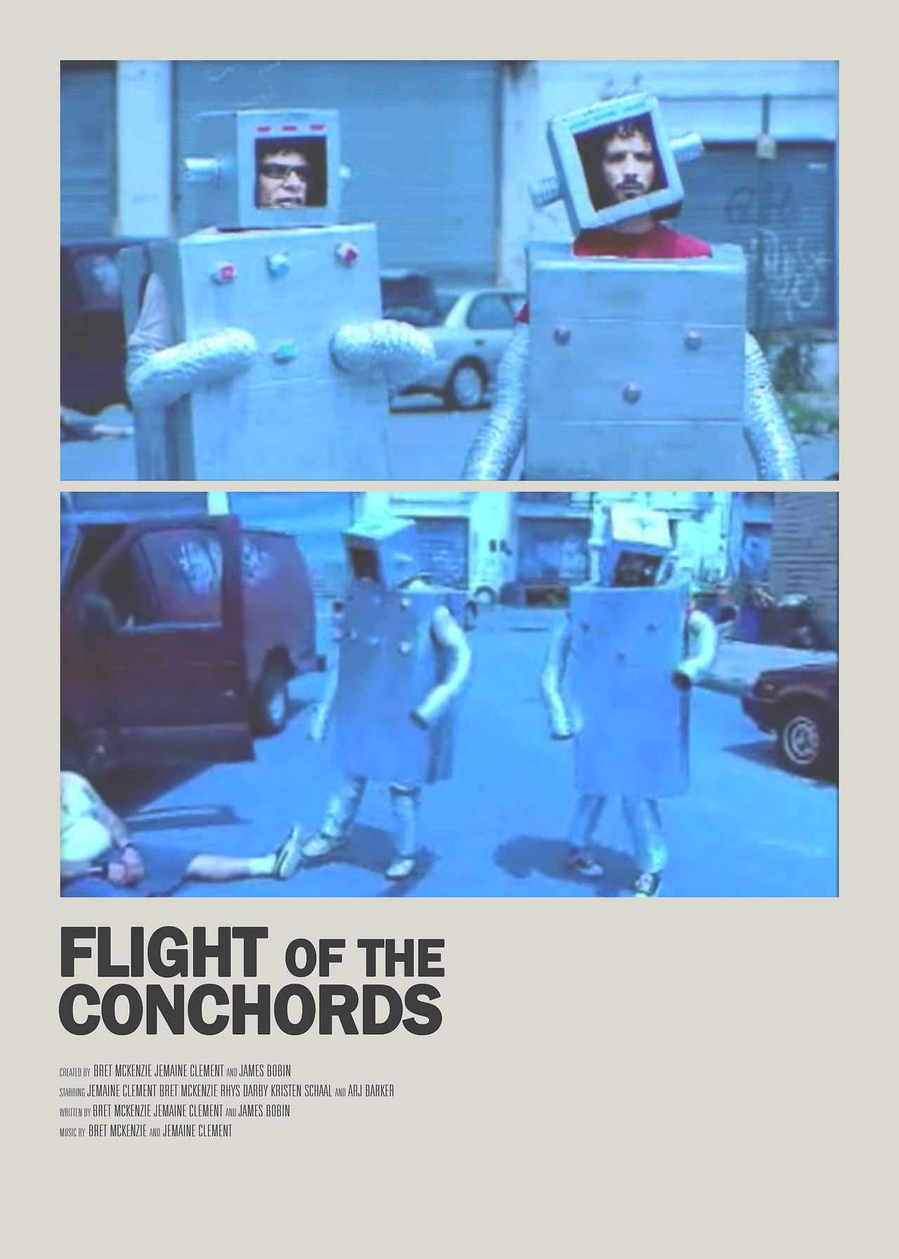 flight of the conchords new zealand poster