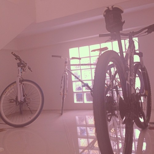 auntrapasso:  จักรยาน #bicycle #mtb #fixedgear #citybike (at ใต้บันได)