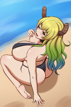 ninsegado91: aki-san94:   Lucoa, the titty demon.   Sketch comms info     That Lucoa 