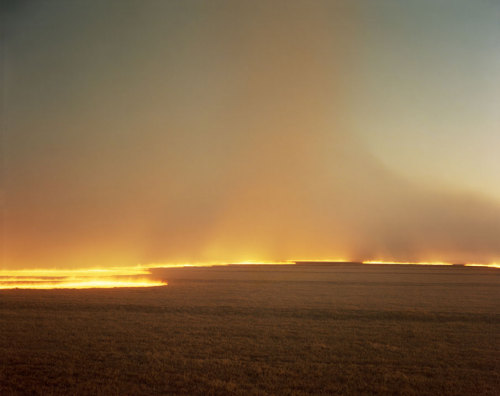 Desert Fire#249, 1985 by Richard Misrach from the book Desert cantos Read his interview on Seesaw ma