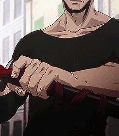 request meme: Gangsta + 1 (favorite character), asked by: garekis