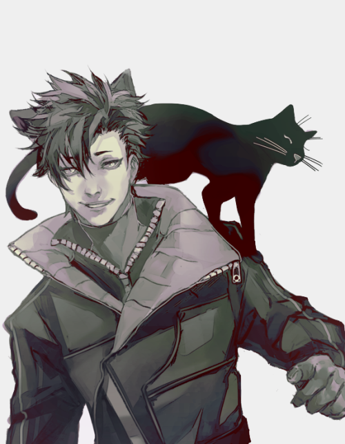 iacediai:  Kuroo Tetsurou | The leader of street gang “The Cats” (lol)