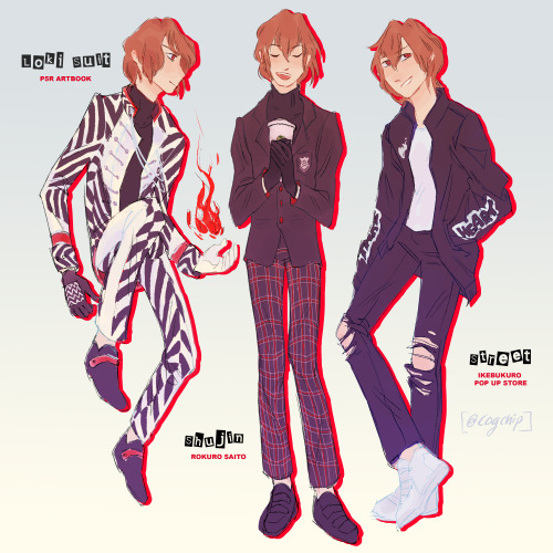 new fits go crazy!! everyone say thank you rokuro saito