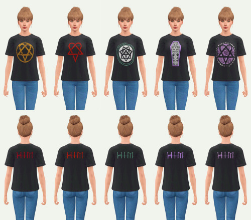 Mod The Sims - -Coming of Age- Defaults for the Teen Girl Undies, Bras or  Plain Shirts