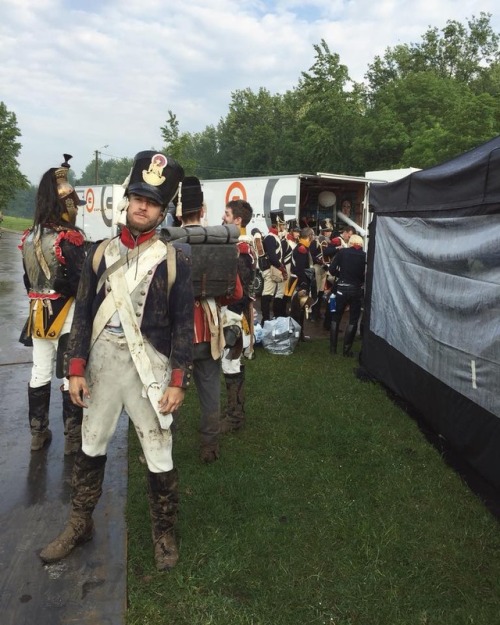 bbclesmis:Filming the battle of Waterloox