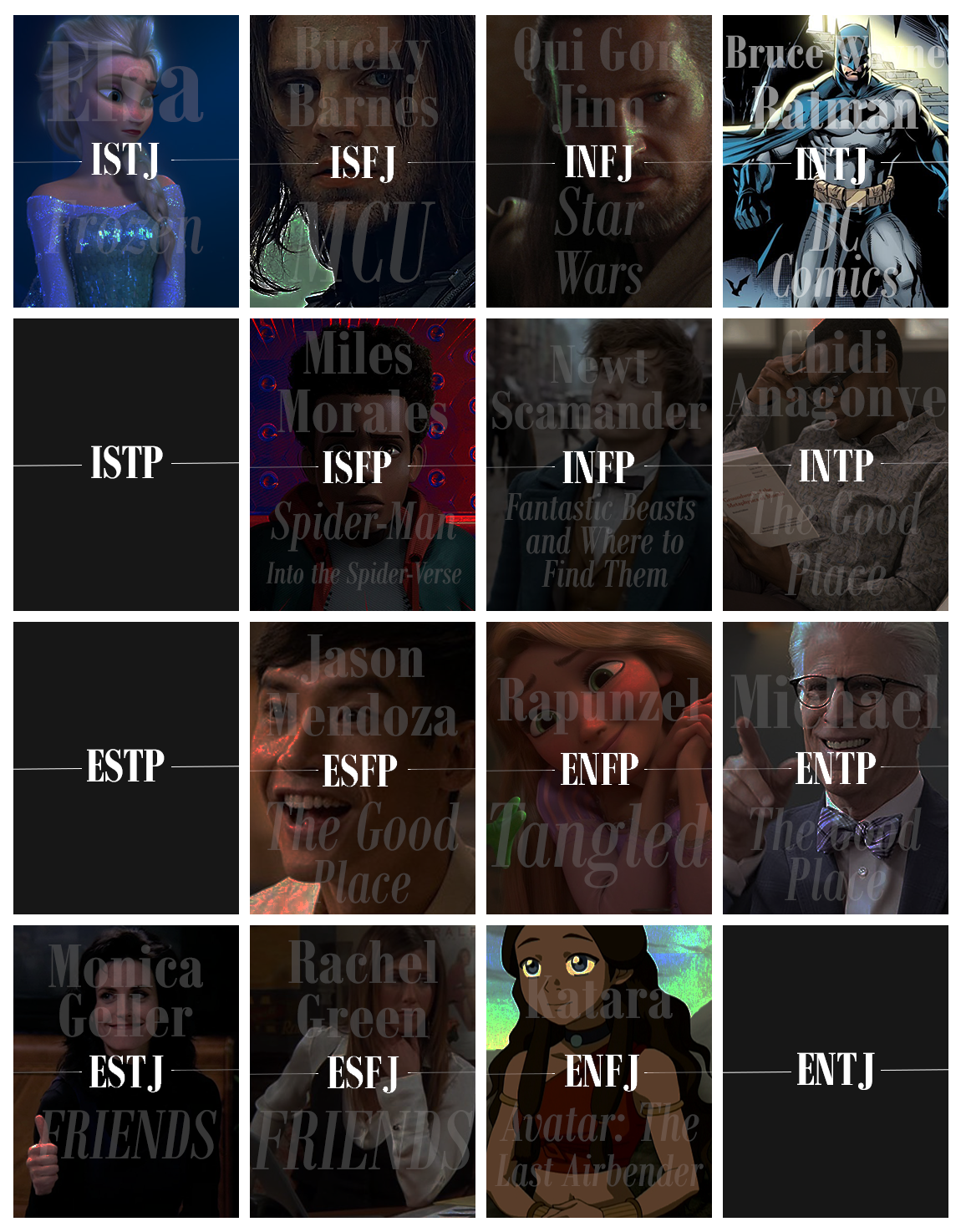 27 Fictional Characters with the INFJ Personality Type