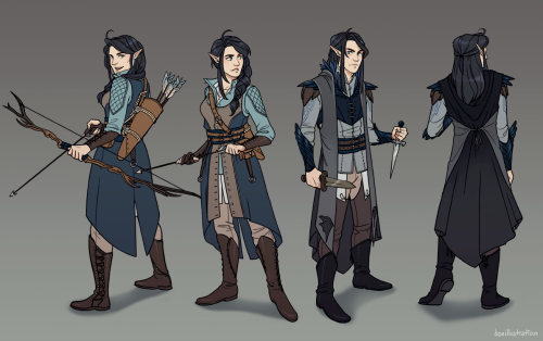 boaillustration:And part two of my Critical Role costume headcanons! I couldn’t bring myself to sepa