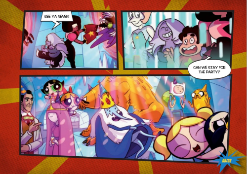 the-world-of-steven-universe:Cartoon Network - Tele Heroes (#1)translated by airbenderedacted