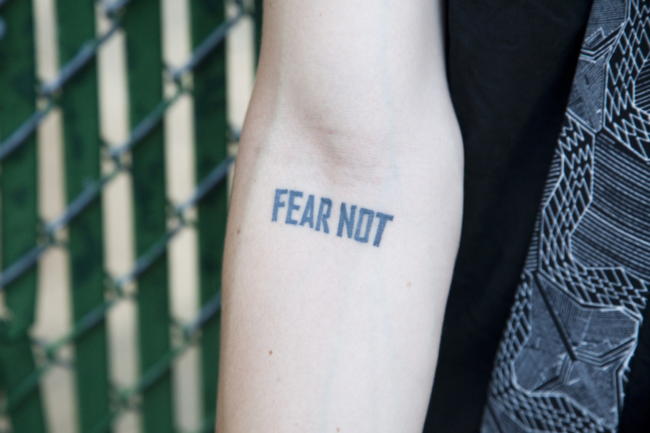 Discover more than 71 fear not tattoo - in.eteachers