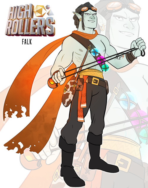 Martyn InTheLittleWood’s Highrollers character cameo, Falk!——–Highrollers D&