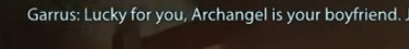 garrus: garrus and wrex: I’m nothing like him! garrus and wrex: 